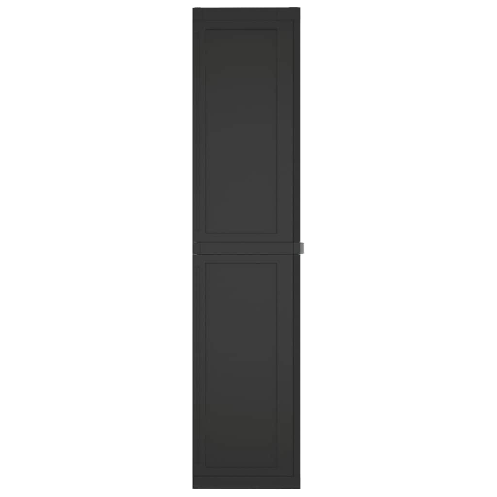 Outdoor Storage Grey and Black Cabinet