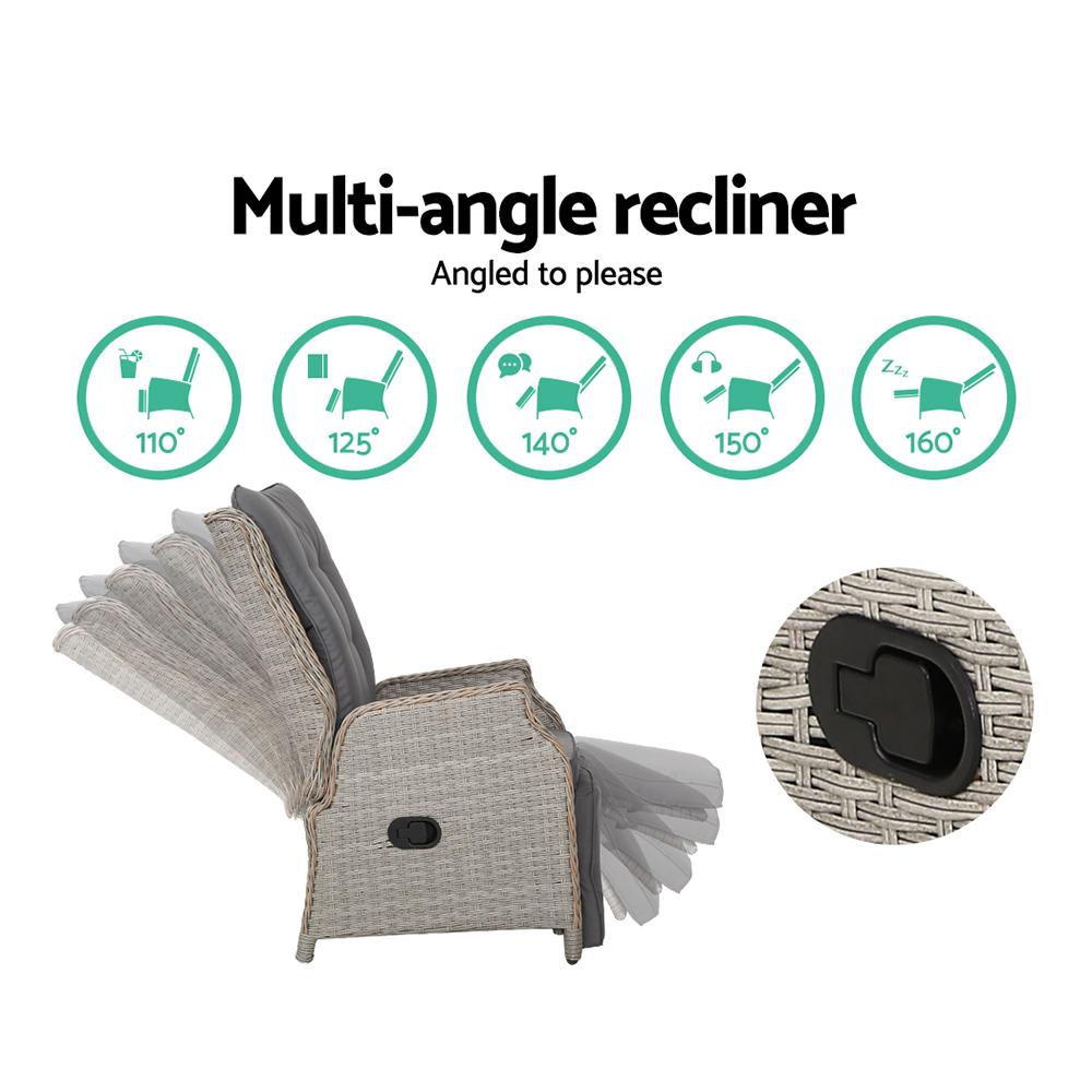 Outdoor Outdoor Sun lounge Wicker Sofa