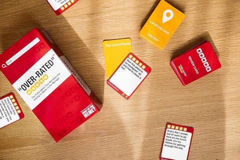 Over-Rated Card Game