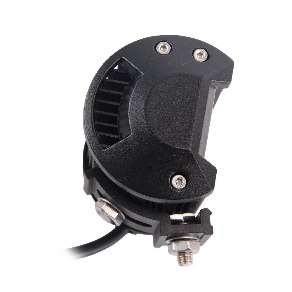 Lights Pair 4inch CREE LED Work Light Bar Flood Beam Offroad Driving Lamp Reverse Fog