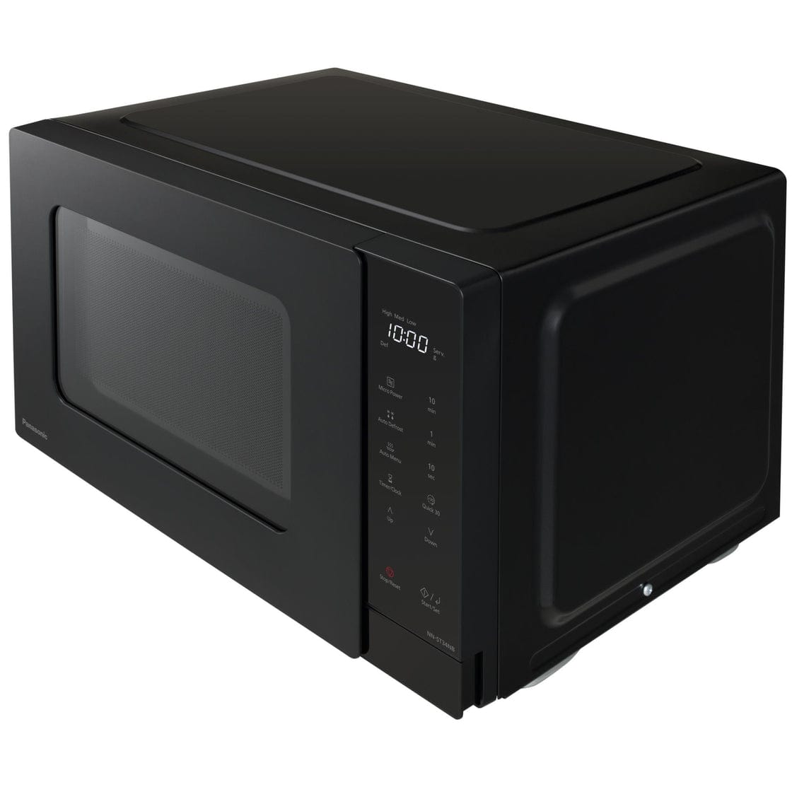 Panasonic 25l 900w microwave oven (black)