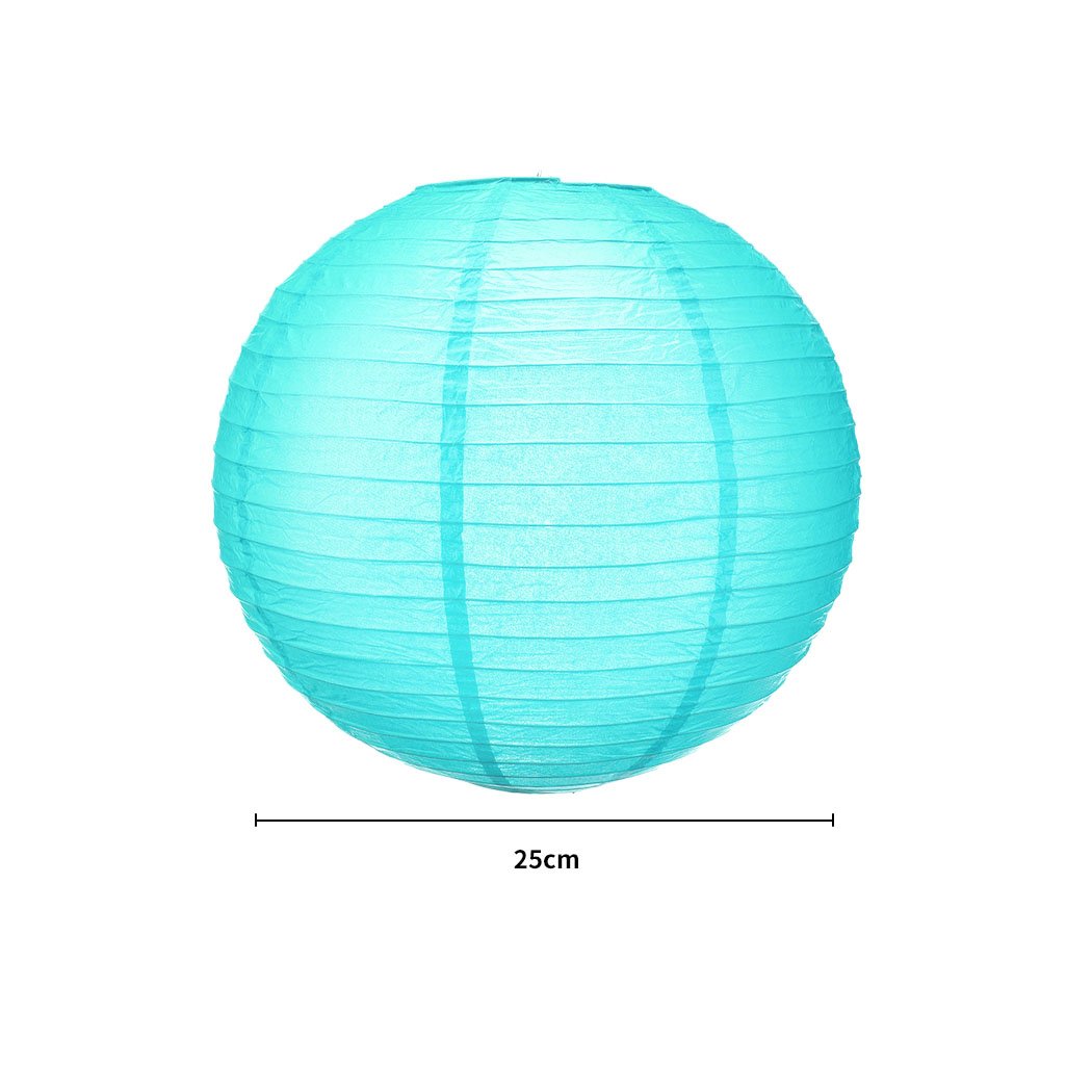 Party Supplies Paper Lanterns Sky Blue Colour