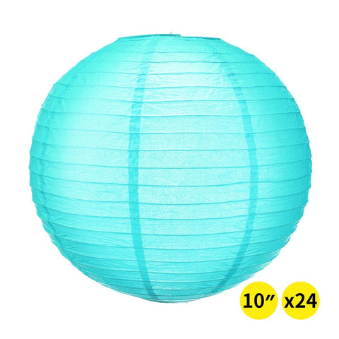 Party Supplies Paper Lanterns Sky Blue Colour