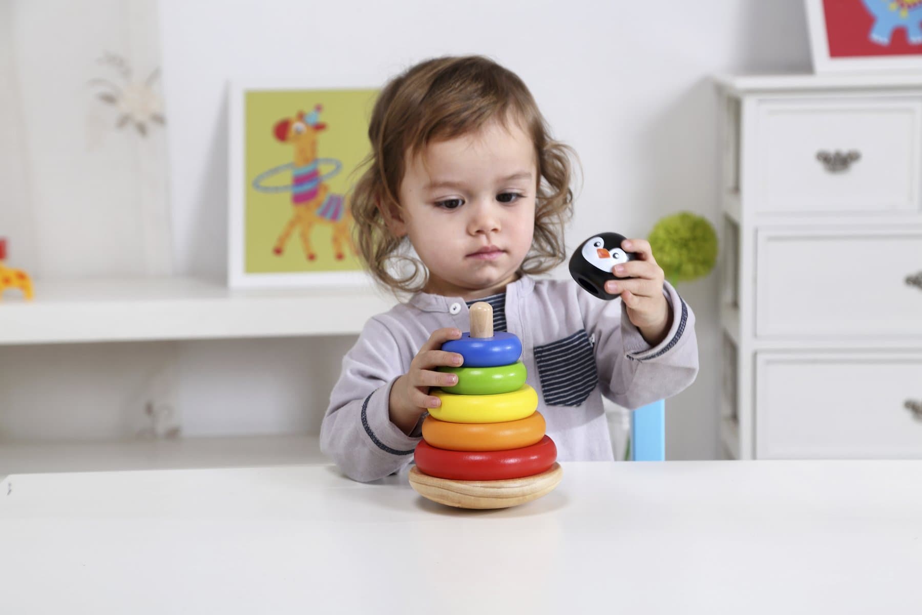 toys for infant Penguin Stacker