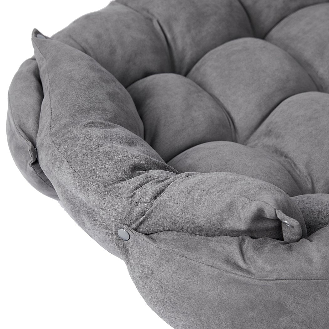 Pet Bed Pet Bed 2 Way Use Dog Cat Soft Warm Calming Mat Grey XL
