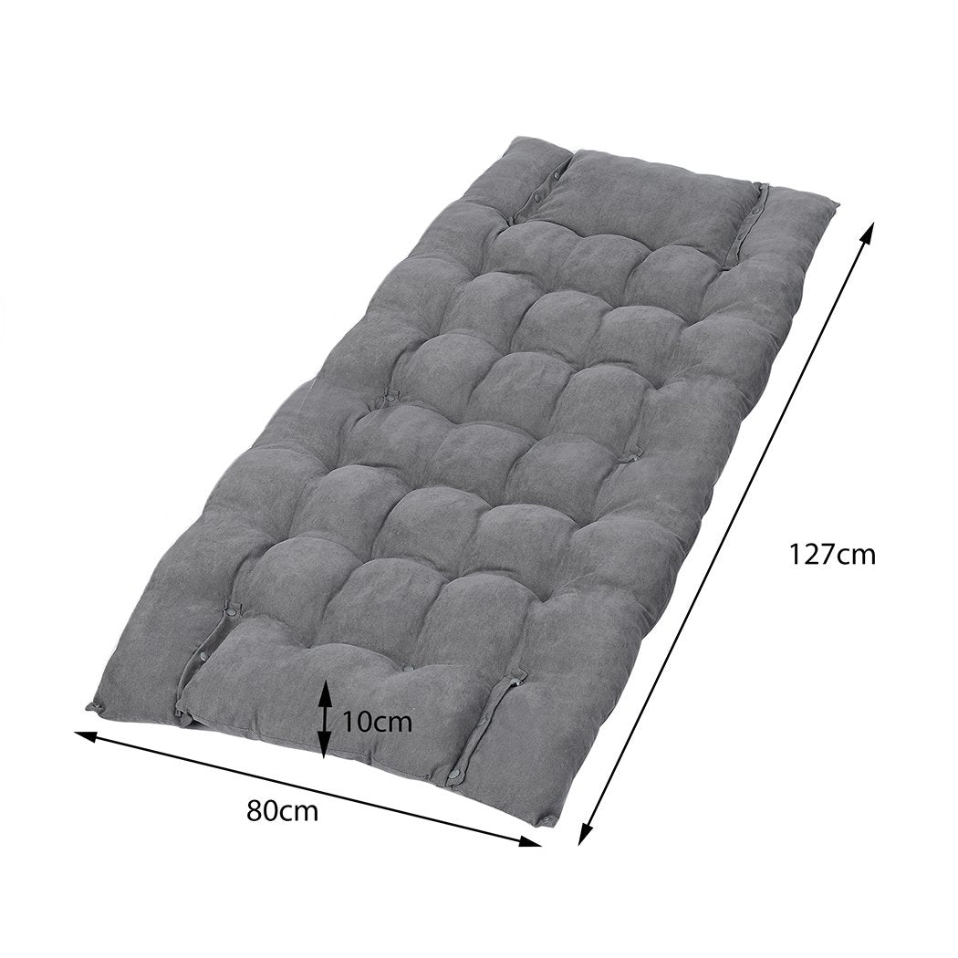 Pet Bed Pet Bed 2 Way Use Dog Cat Soft Warm Calming Mat Grey XL