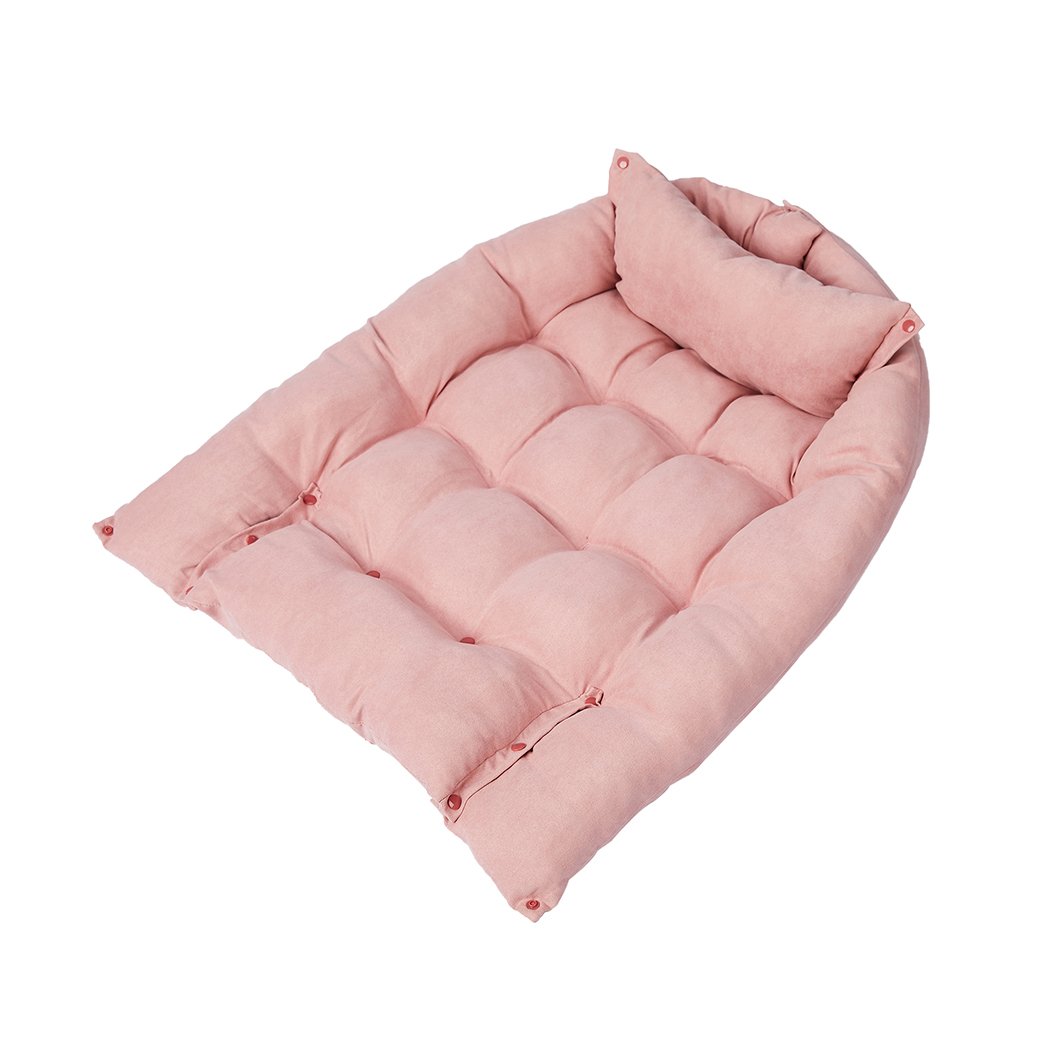 Pet Bed Pet Bed 2 Way Use Dog Cat Soft Warm Calming Mat Pink XL