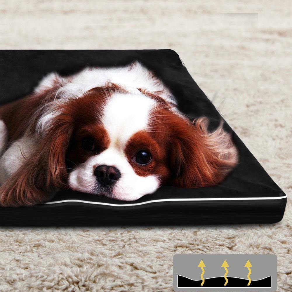 pet products Pet Bed Cushion Cover Mat Soft Calming Pillow 5cm