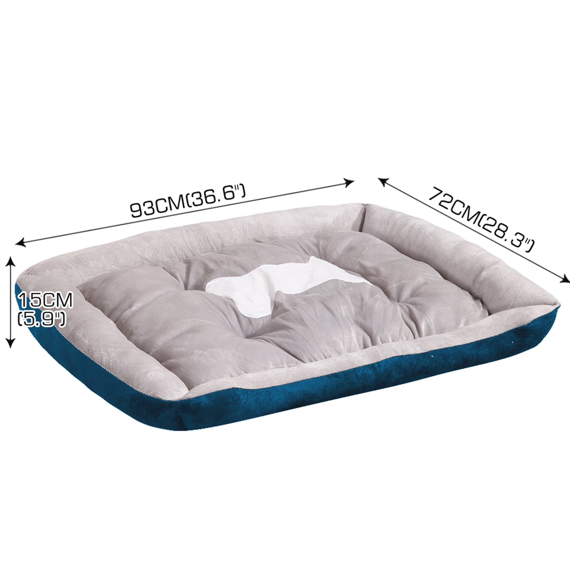 pet products Pet Bed Dog Beds Bedding Mattress Mat Cushion Soft Pad Pads Mats XL Navy