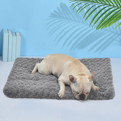pet products Pet Bed Dog Beds Bedding Soft Warm Mattress Cushion Pillow Mat Velvet M