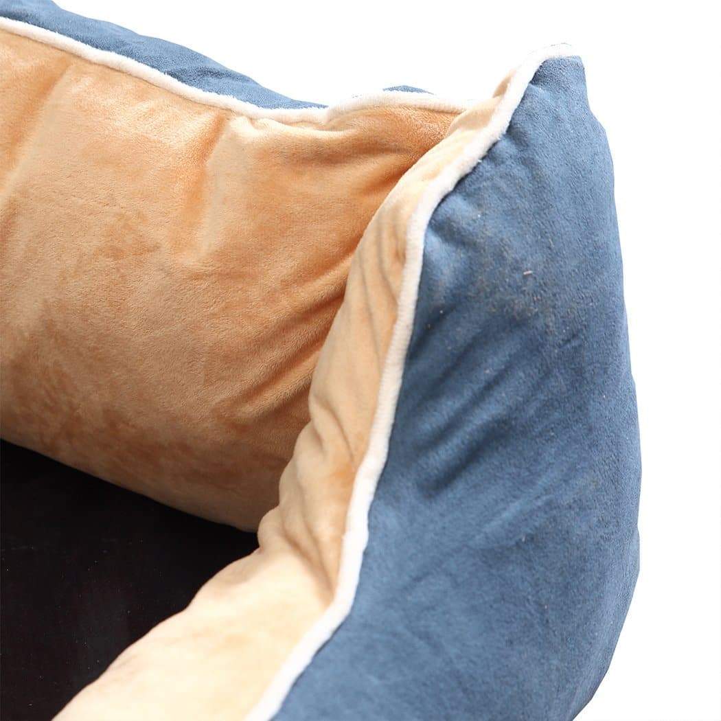 pet products Pet Bed Mattress Cushion Washable L Blue