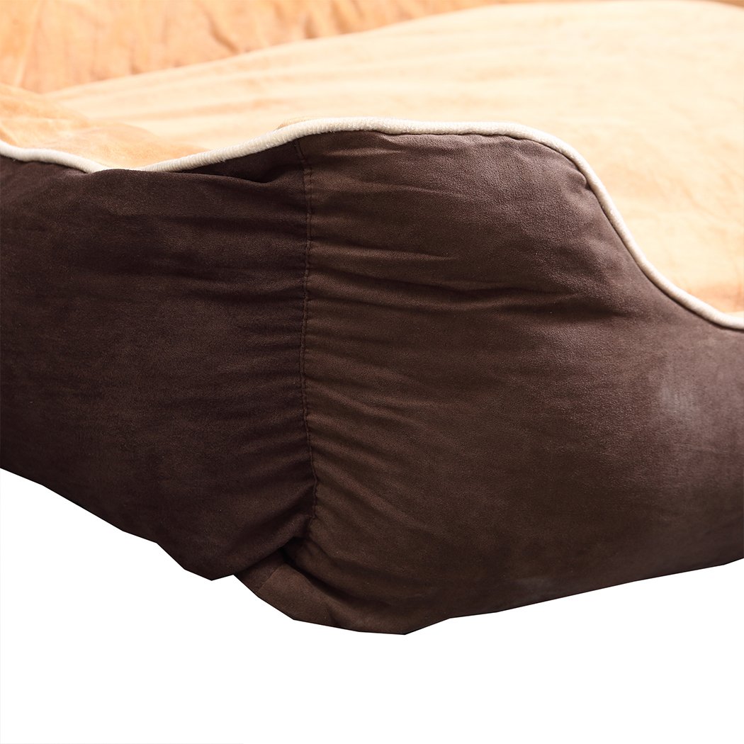 Pet Products Pet Bed Mattress Cushion Washable L Brown