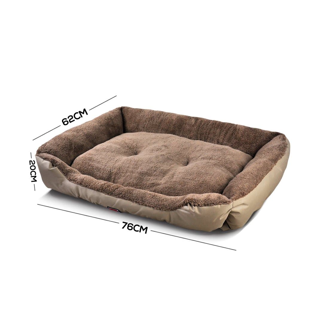 pet products Pet Bed Mattress Dog Cat Pad Mat Cushion Soft Winter Warm Large Cream
