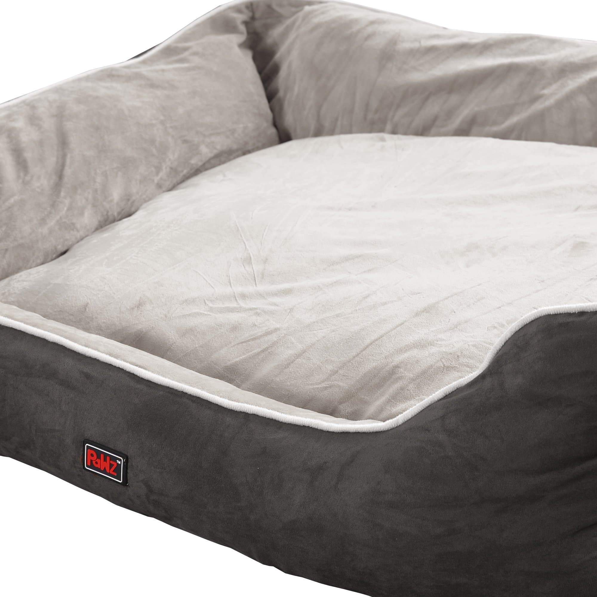 pet products Pet Bed Mattress Dog Cat Pad Mat Puppy Cushion Soft Warm Washable L Grey