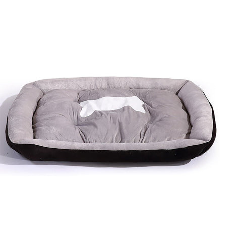 Pet Bed Mattress Mat Cushion Soft Pad Mats M Black