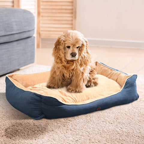 pet products Pet Bed Mattress Soft Warm Washable Xl Blue