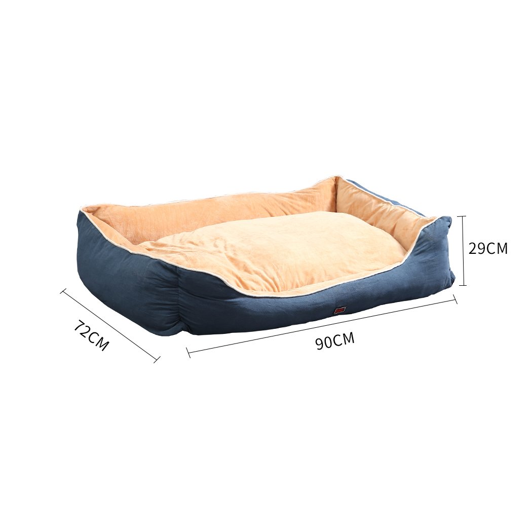 pet products Pet Bed Mattress Soft Warm Washable Xl Blue