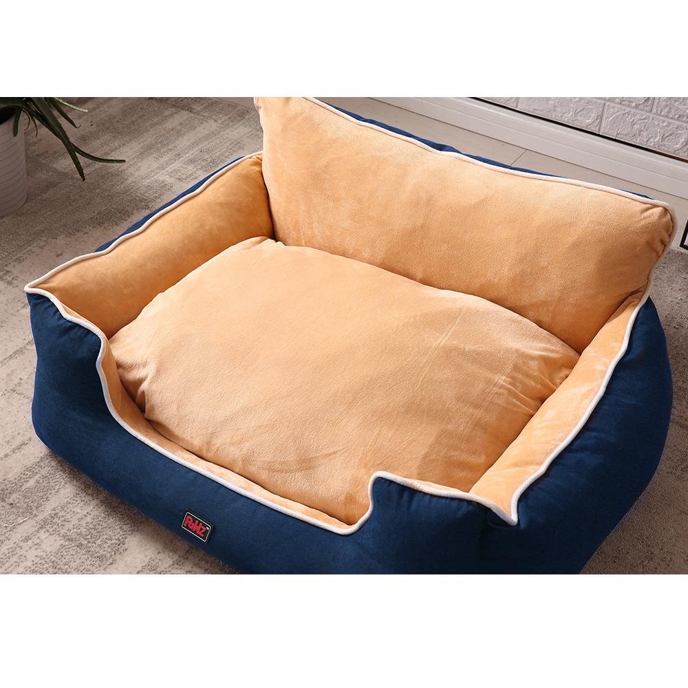 pet products Pet Bed Pad Soft Plush Pillow Mat Blue Xl