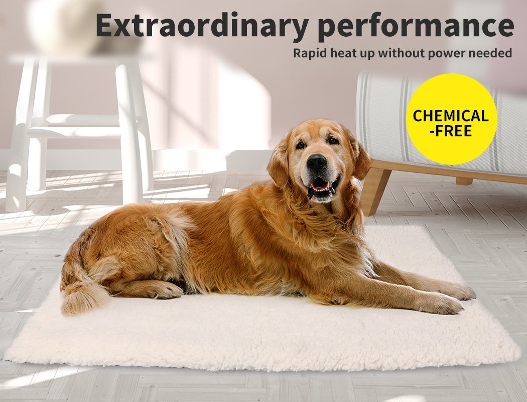 pet products Pet Bed Pad Soft Plush Pillow Mat L