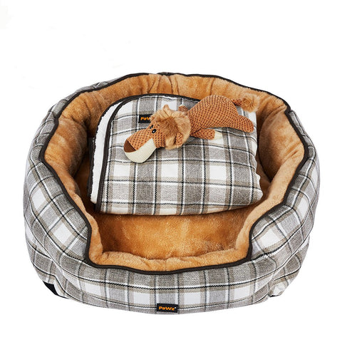 Pet Bed Set Pet Bed Set Dog Cat Quilted Blanket M