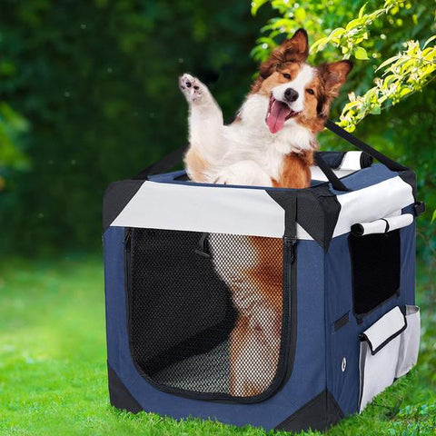 pet products Pet Carrier Outdoor Travel Hand Portable Crate 2XL