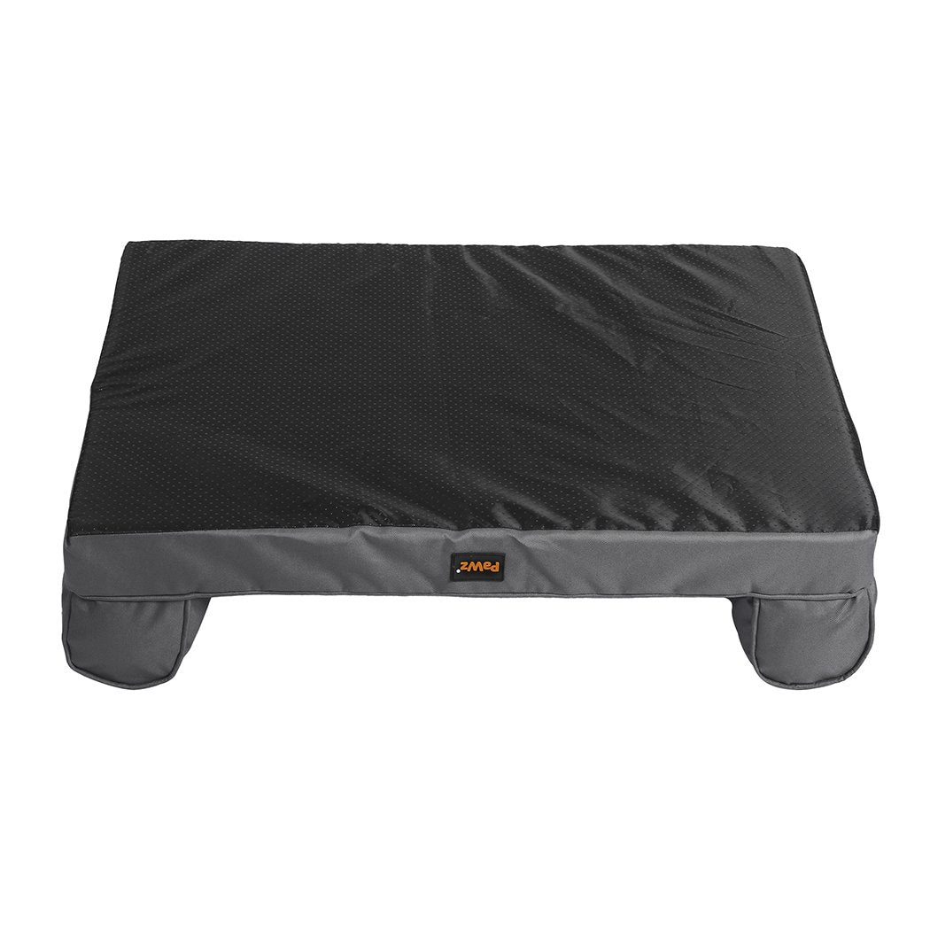 Pet Products Pet Cooling Bed Dog Sofa Bolster Insect Prevention Summer L Grey