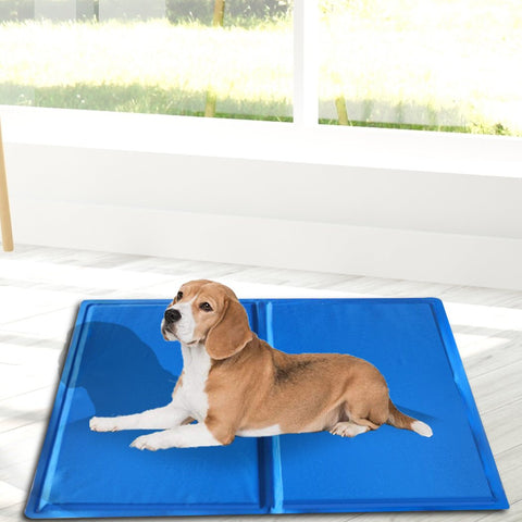 pet products Pet Cooling Mat Gel Mats Bed Cool Pad Puppy Cat Non-Toxic Beds Summer Pads 50x40