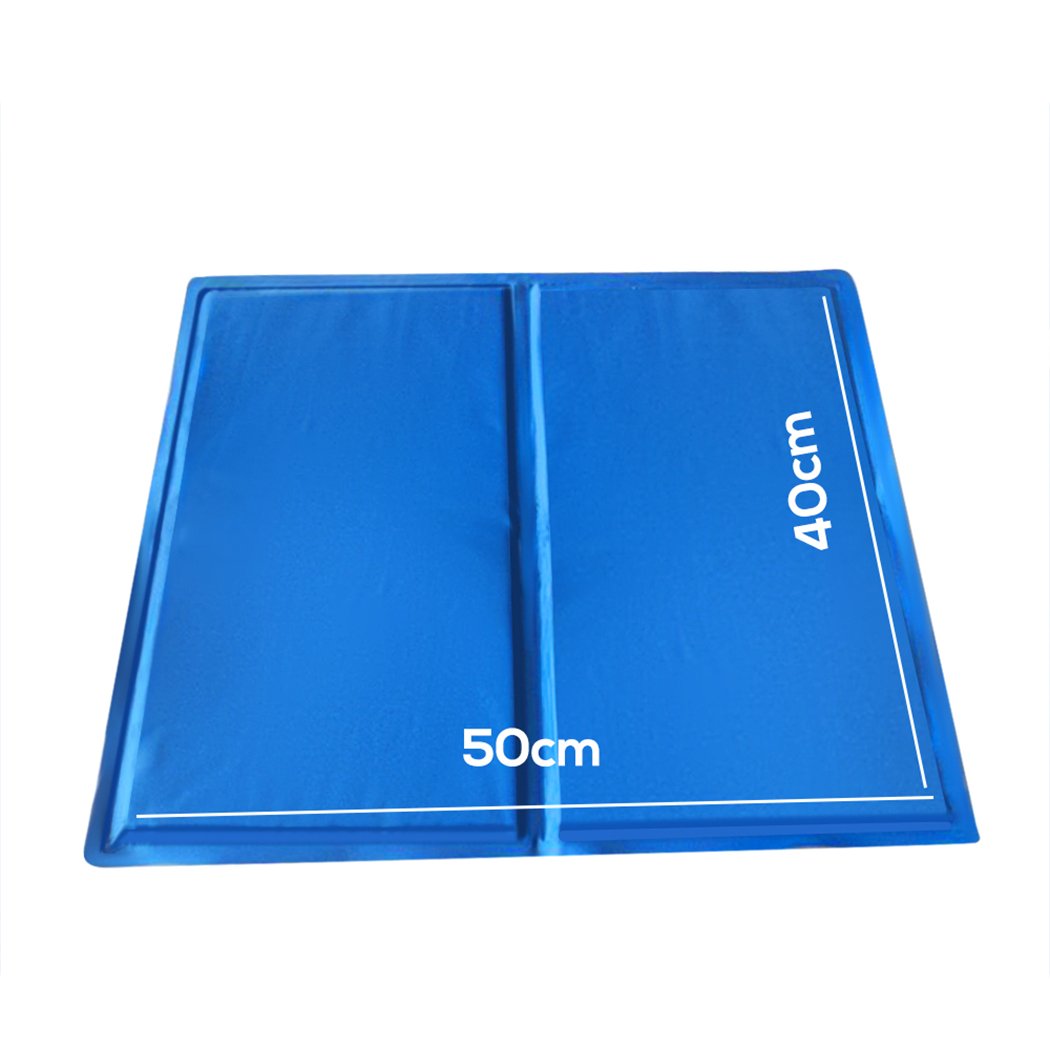 pet products Pet Cooling Mat Gel Mats Bed Cool Pad Puppy Cat Non-Toxic Beds Summer Pads 50x40