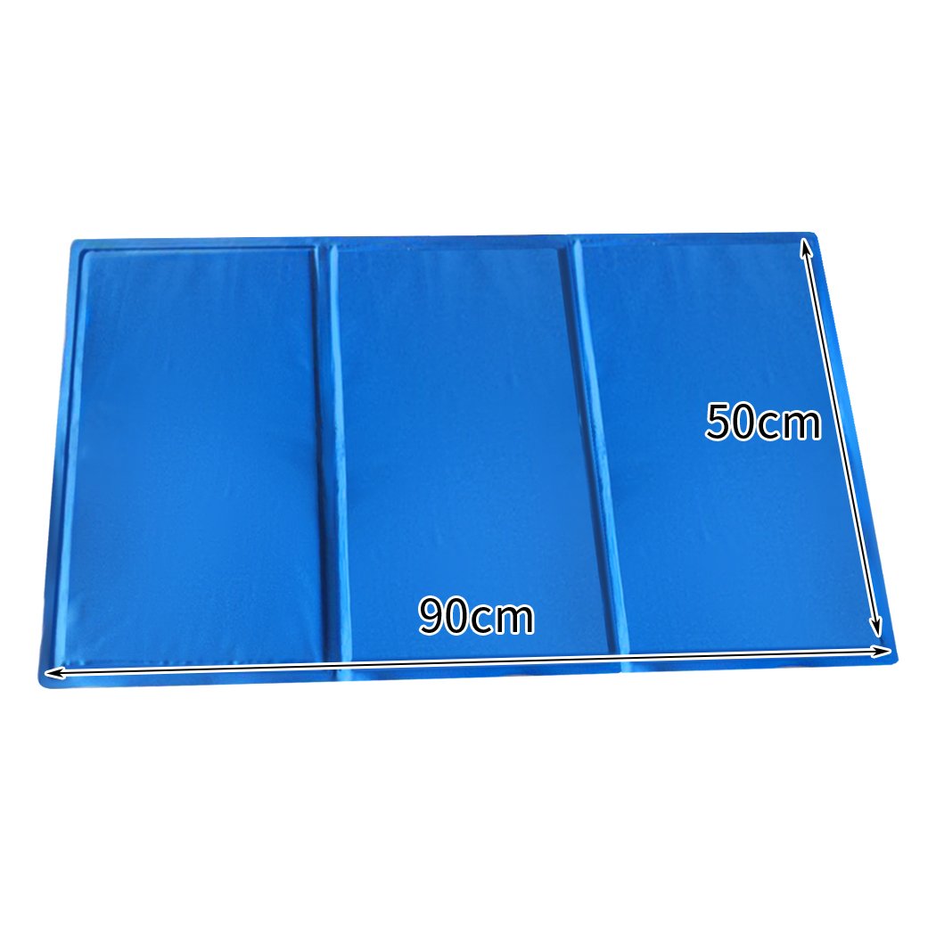 pet products Pet Cooling Mat Gel Mats Bed Cool Pad Puppy Cat Non-Toxic Beds Summer Pads 90x50