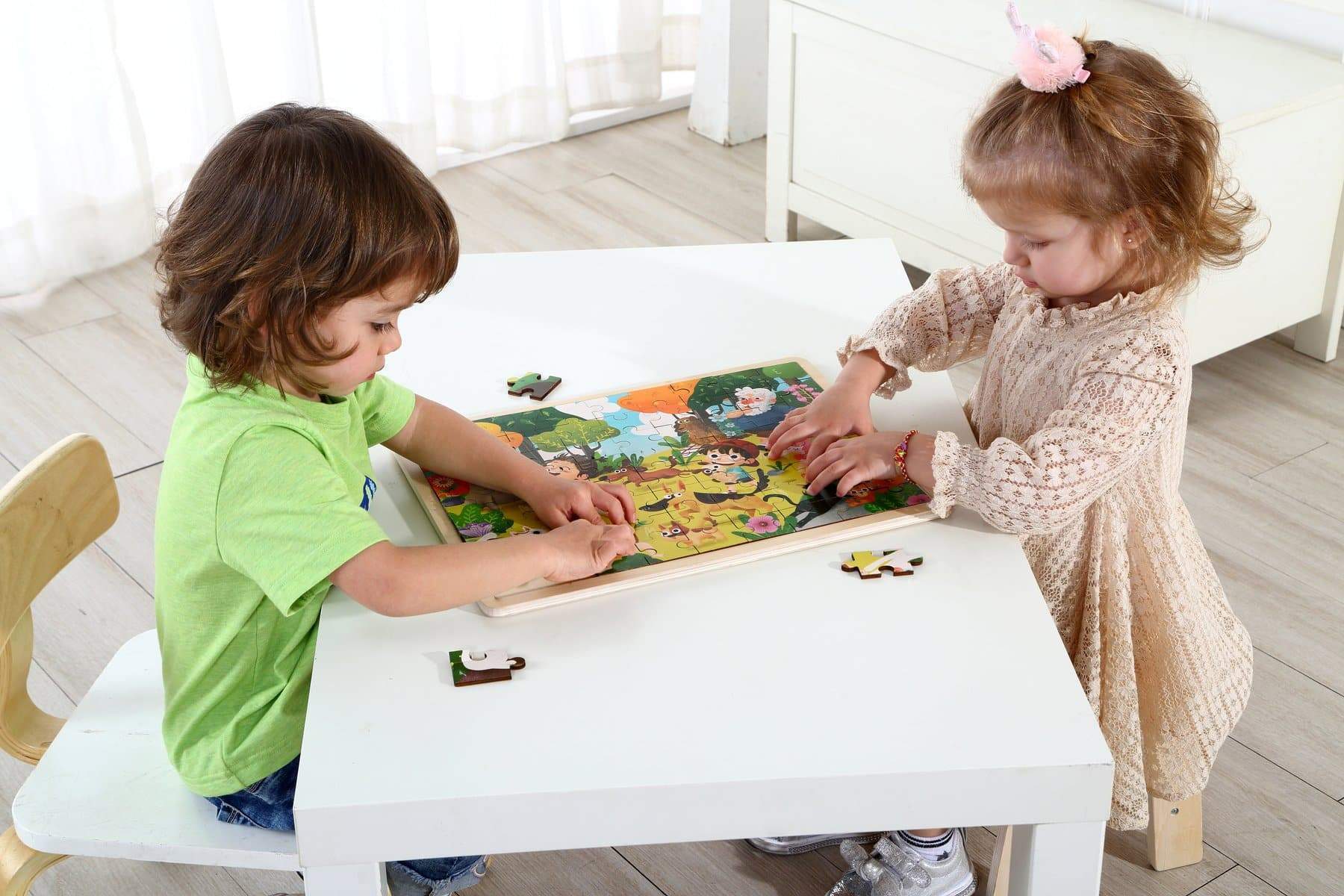 toys for infant Pet Park Jigsaw Puzzle 72Pcs