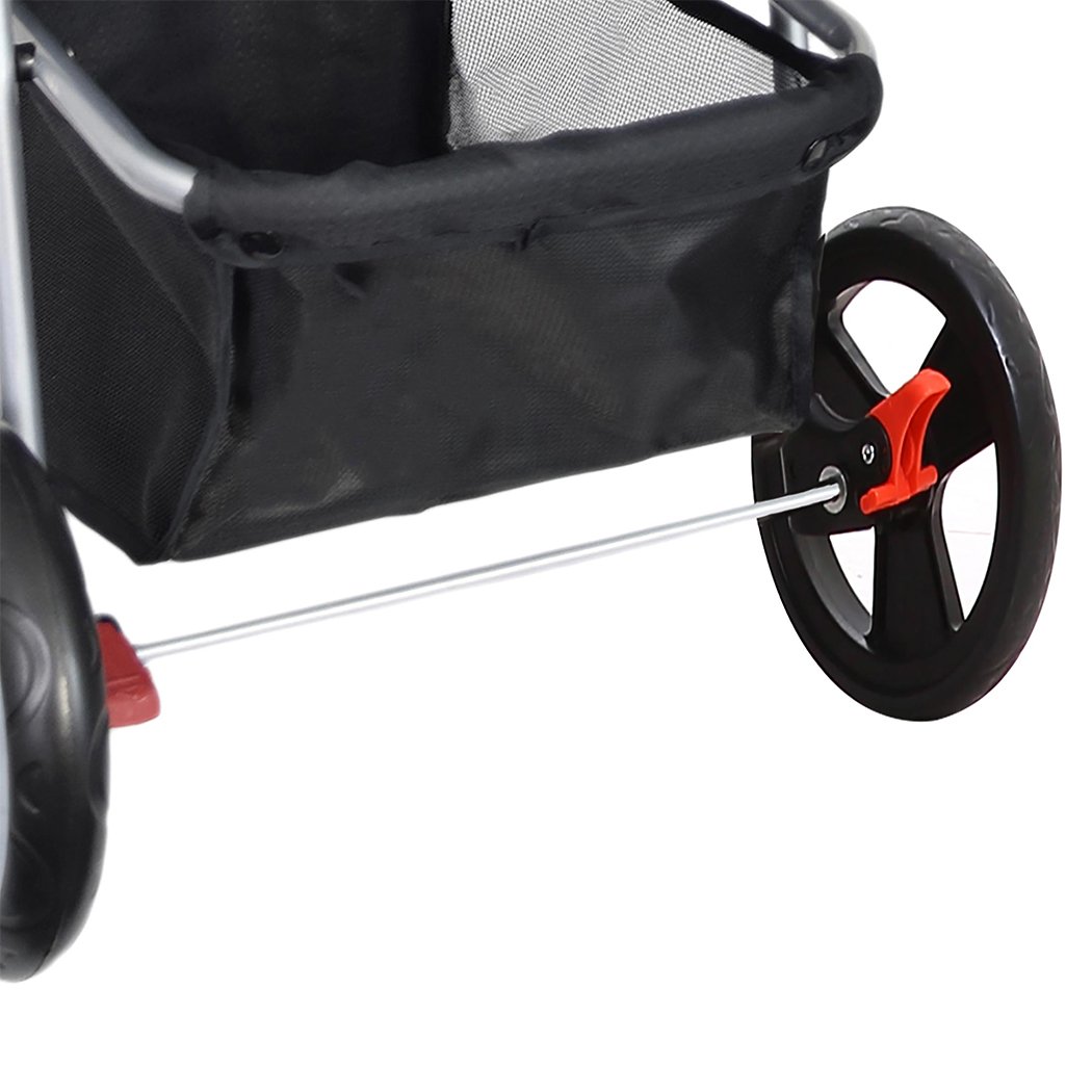 pet products Pet Stroller 3 Wheels Puppy Travel Walk Carrier Pram