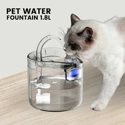 Pet Water Fountain Dispenser 1.8L With Sensor