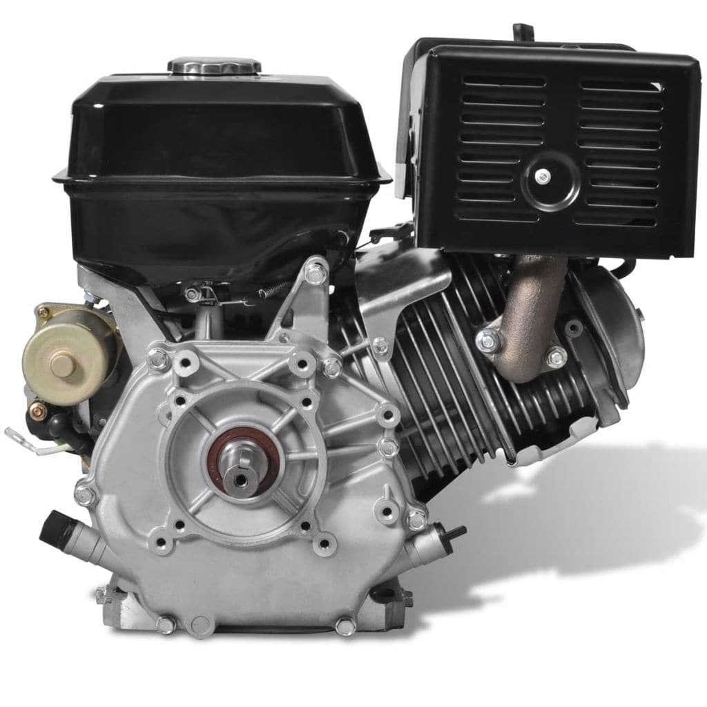 vidaxl45- Petrol Engine 15 HP 9.6 kW Black
