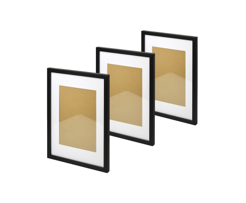 Photo Frames Collage Set Black