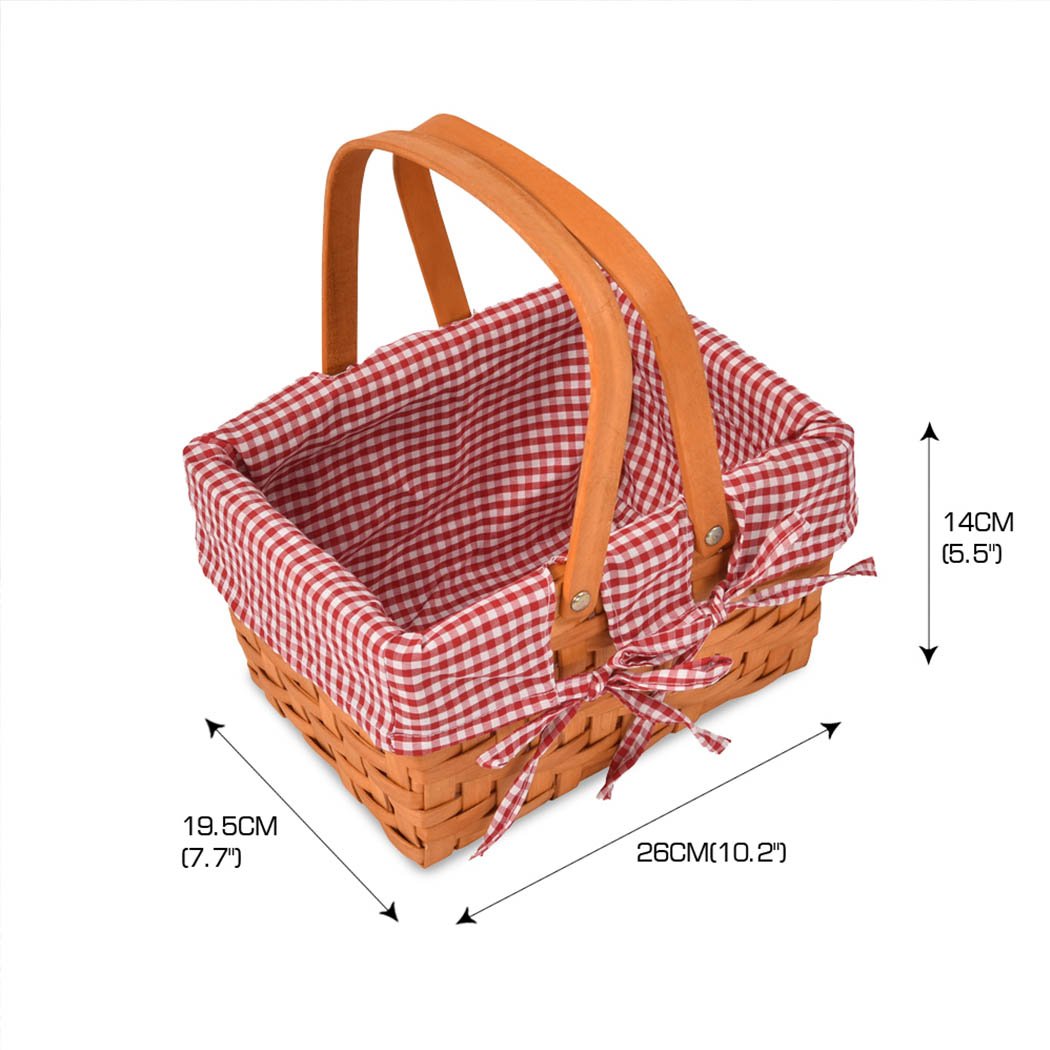 camping / hiking Picnic Basket Wicker Baskets Outdoor