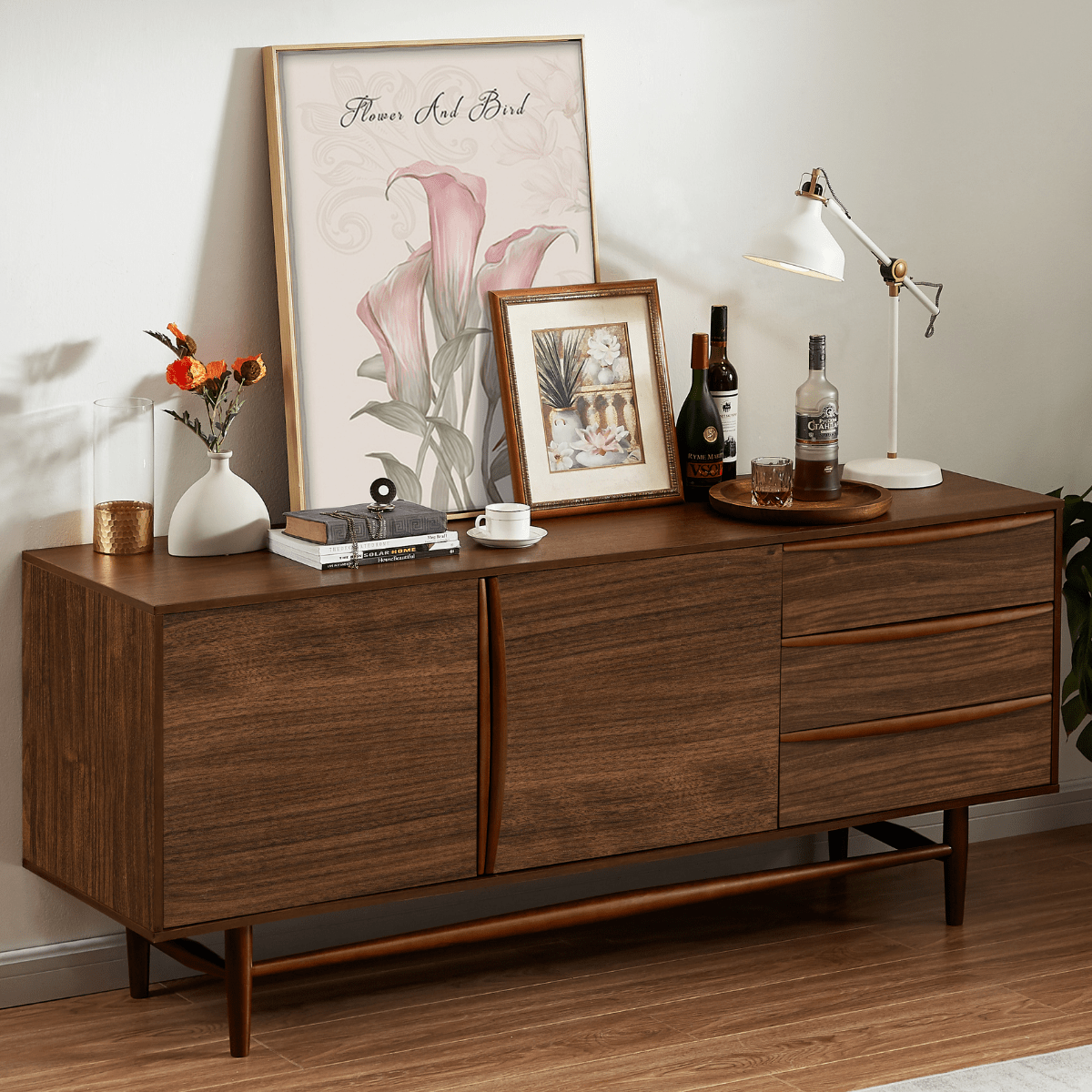 Pierre Walnut Sideboard