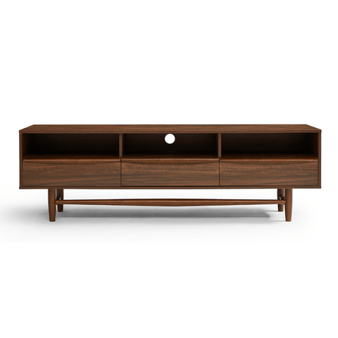 Pierre Walnut Tv Unit