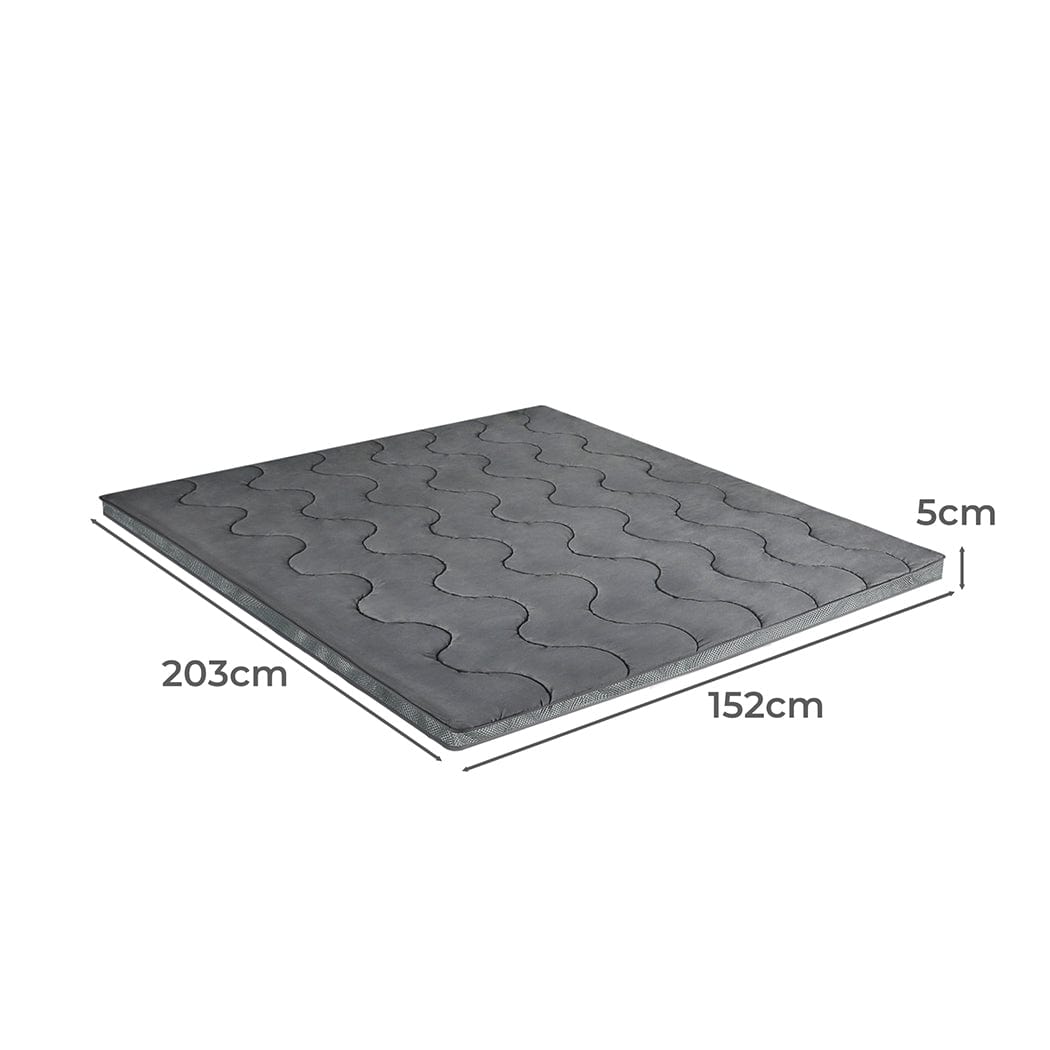 Pillowtop Mattress Topper Protector Bed Luxury Mat Pad Home Queen/King Single Cover