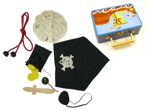 toys for infant Pirate Playset In Tin Case