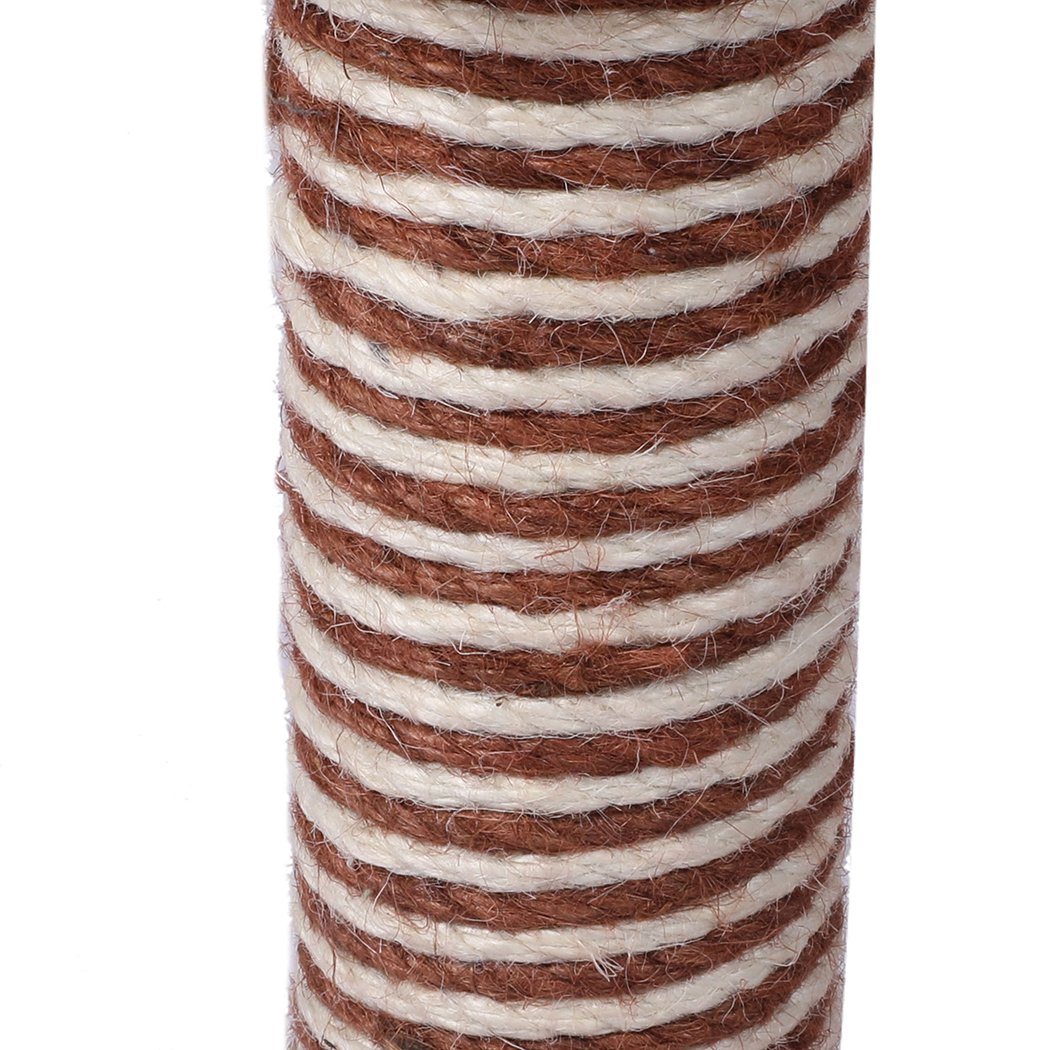 Cat Tree Play Pet Activity Kitty Bed-Beige