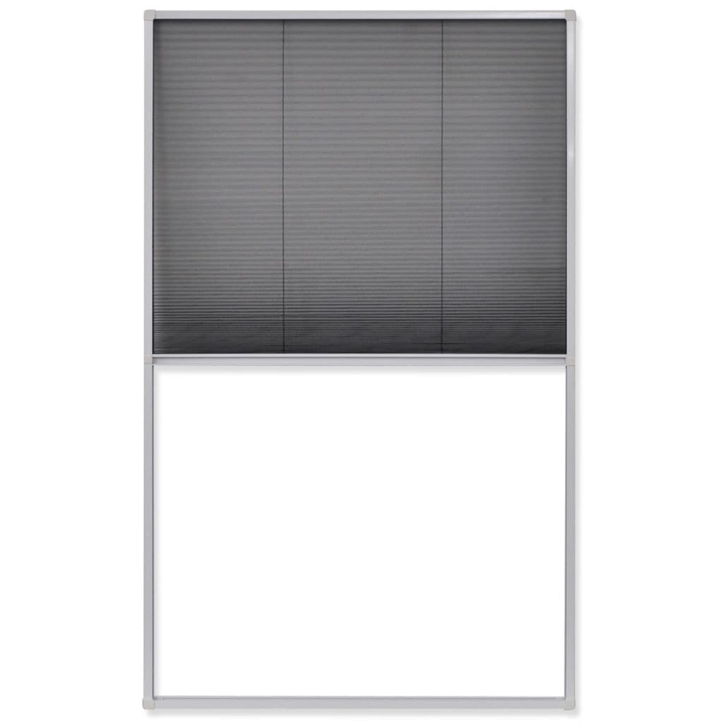 vidaxl20- Plisse Insect Screen Window 160 x 110 cm