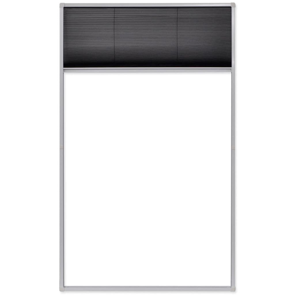 vidaxl20- Plisse Insect Screen Window 160 x 110 cm