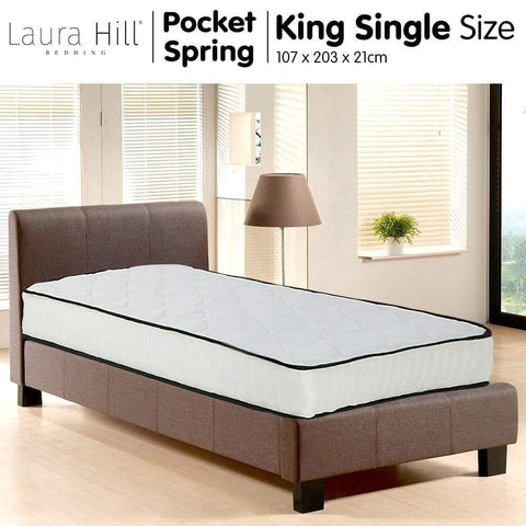 Pocket Spring Mattress - King Single