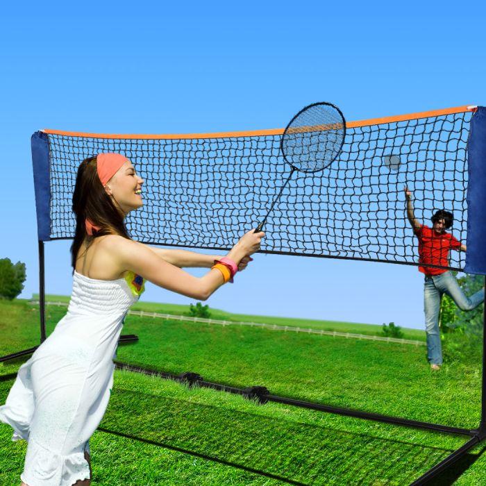 outdoor living Portable 4M Badminton Volleyball Tennis Net