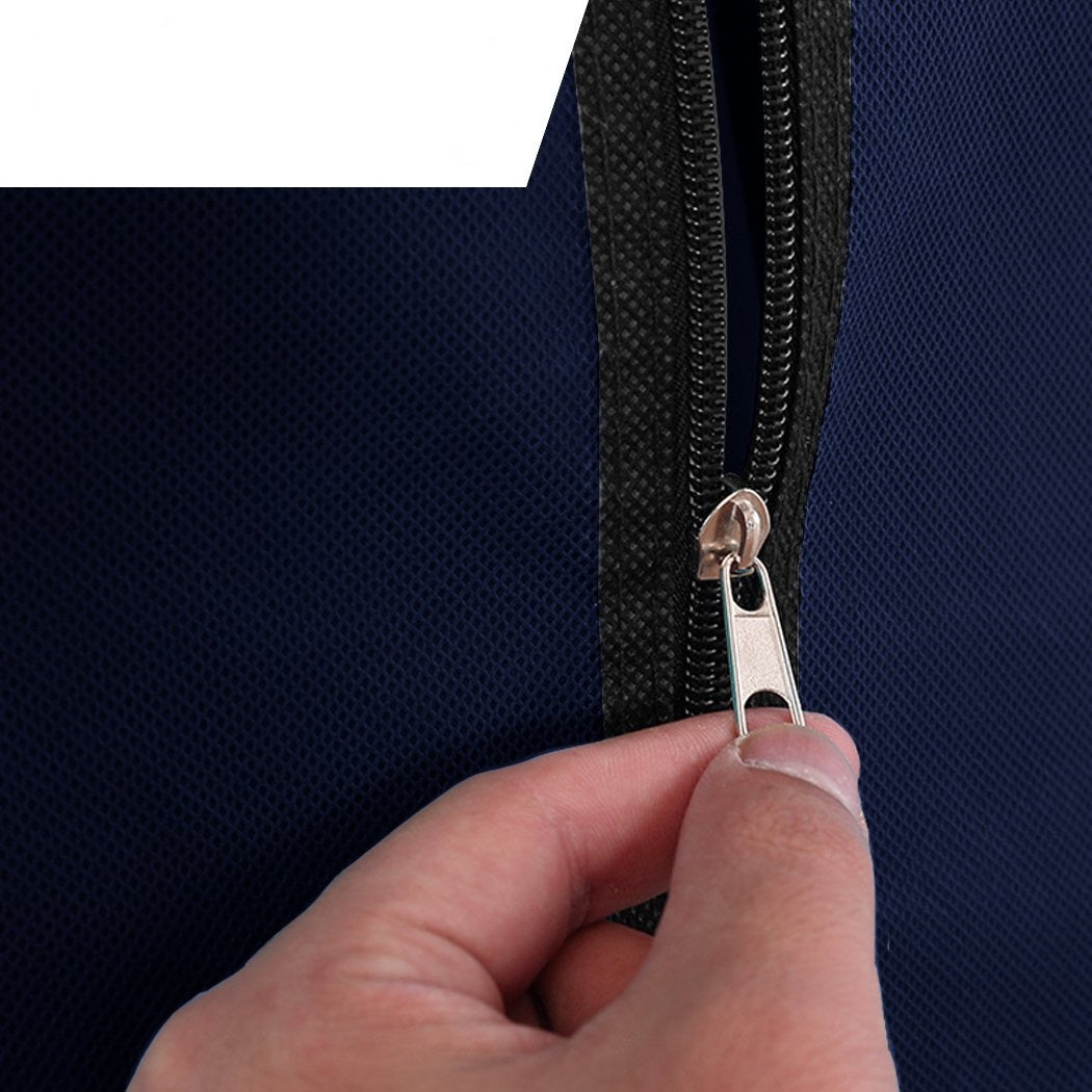 bedroom Portable cloth Storage Wardrobes Navy Blue