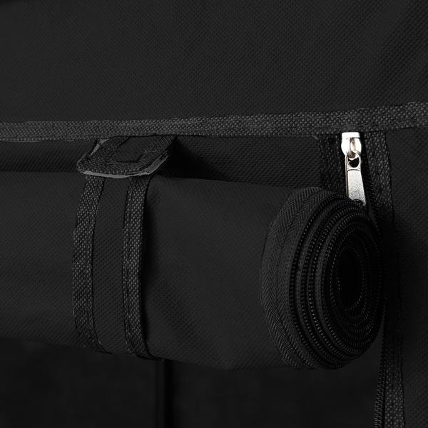 bedroom Portable Clothes Closet Wardrobe Black