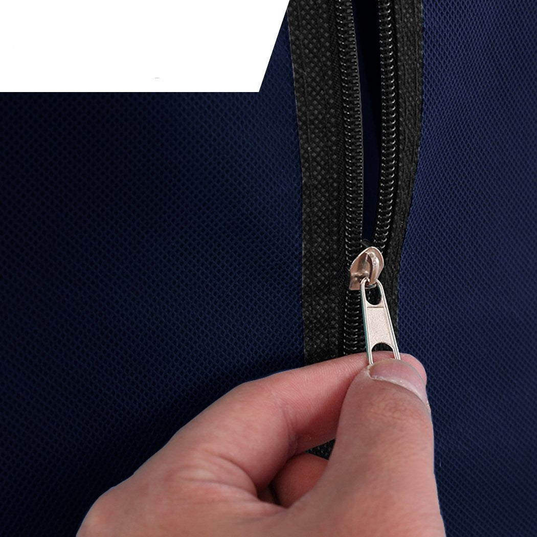 bedroom Portable Clothes Organiser Wardrobe Navy Blue
