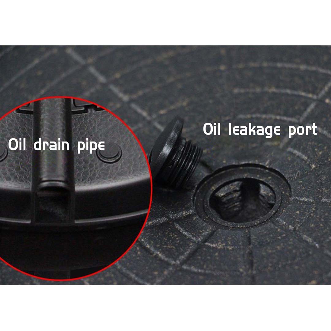 spare parts & fittings Portable Korean BBQ Butane Gas Stove Stone Grill Plate Non Stick Coated Round