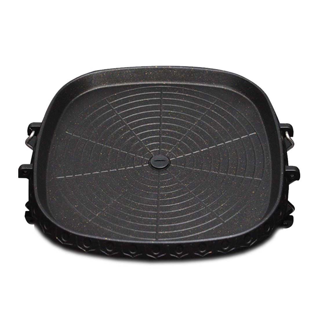 spare parts & fittings Portable Korean BBQ Butane Gas Stove Stone Grill Plate Non Stick Coated Square