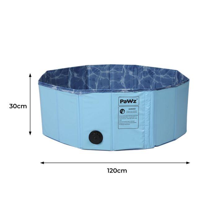 XL Portable Pet Swimming Pool Dog Cat Washing Bathtub
